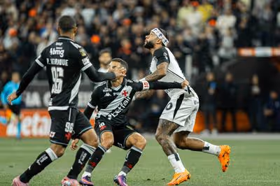 Corinthians mantém tabu contra o Vasco na Neo Química Arena com empate na final da Copa do Brasil