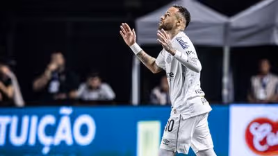 E o Neymar? Presidente do Santos despista sobre retorno do astro, mas avisa: 'Acredito que esteja próximo'