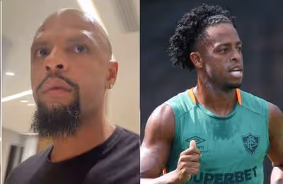 Felipe Melo afirma que Keno está de 'malas prontas' para sair do Fluminense
