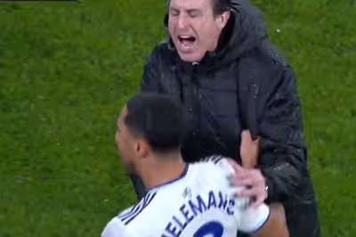 Unai Emery offers bizarre explanation for shoving and screaming at Youri Tielemans