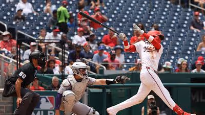 Washington Nationals Star Near Top of Several National League Batting Leaders