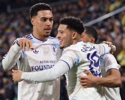 Europa League roundup: Jadon Sancho strikes to seal Aston Villa’s last-16 place