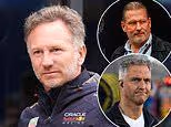 Christian Horner and Jos Verstappen 'were involved in a feisty bust up' at the British Grand Prix just DAYS before Red Bull team principal was sacked, claims Ralf Schumacher