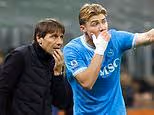 Antonio Conte aims thinly-veiled dig at ex-Man United boss Ruben Amorim over his handling of striker Rasmus Hojlund