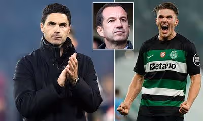 Viktor Gyokeres posts cryptic message on Instagram after being accused of 'blackmail' by Sporting Lisbon president - amid Man United and Arsenal interest in £84m star