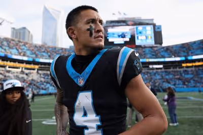 After big game vs. Bucs, Panthers' Tetairoa McMillan again the OROY betting favorite