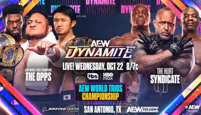 Trios Title Match & More Announced For This Week’s AEW Dynamite