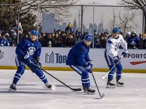 Maple Leafs cancel outdoor practice, will be at Mattamy Centre instead